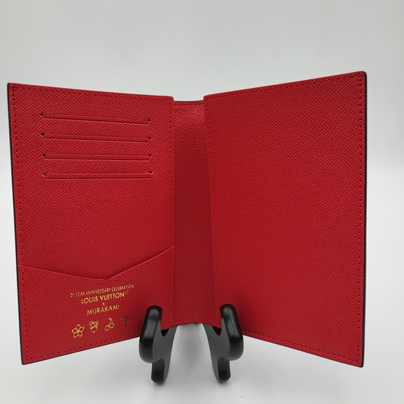 LOUIS VUITTON X TM Monogram Cerises Passport Cover.. - Picture 4 of 12